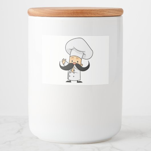 Étiquette de conteneur alimentaire personnalisé (3 (Devant)