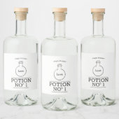 Étiquette de conteneur alimentaire personnalisé (3 (Bouteilles)