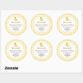Étiquette de Cookie à la Banane Maison (Feuille)