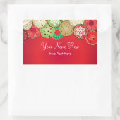 Étiquette de cookies de Noël (Sac)