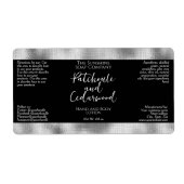 Étiquette de cosmétiques ou d'emballage de savon - (Devant)