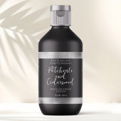 Étiquette de cosmétiques ou d'emballage de savon -