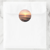 Étiquette de coucher de soleil (Sac)