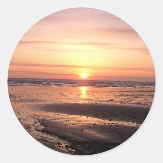 Étiquette de coucher de soleil (Devant)