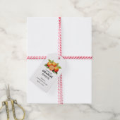 Étiquette de cuisine pour sauce orange modifiable (Avec de la ficelle)