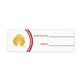 Étiquette de cuisine - Sortir de nourriture - Fort (Devant)