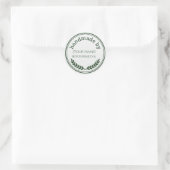 Étiquette de cuisson de style artisanale fait main (Sac)
