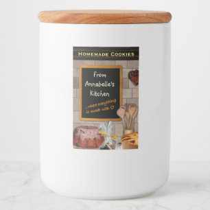 Étiquette de cuisson personnalisable Inscrivez vot