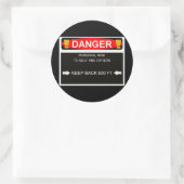étiquette de danger (Sac)
