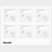 Étiquette de d'apothecaire (Feuille)