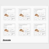 Étiquette de date d'apposition (Feuille)