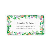 ÉTIQUETTE DE DÉCOUPAGE FLEURIER ET LÉMON CUT (Devant)