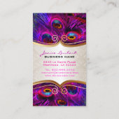 étiquette de découpe PixDezines psychédélique paon (Dos)