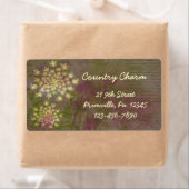 Étiquette de dentelle de la reine Anne (En situation)