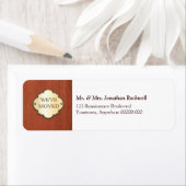 Étiquette de déplacement de la plaque de porte (En situation)