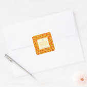 Étiquette de diffuseur de roseau en miel de cachem (Enveloppe)