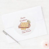 Étiquette de don de biscuits Spritz (Enveloppe)
