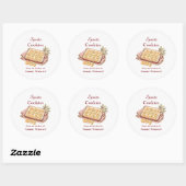 Étiquette de don de biscuits Spritz (Feuille)