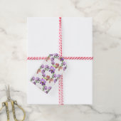 Étiquette de don de couronne florale (Avec de la ficelle)