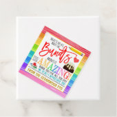 Étiquette de don de gâteau Bundt pour enseignant (En situation)