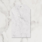 Étiquette de don en feuille (Verso)