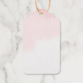 Étiquette de don en feuille pour valise pour une d (Verso)