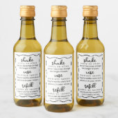 Étiquette de Doodle pour Instructions d'Extrait de (Bouteilles)