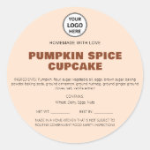 Étiquette de droit chalet Accueil Boulangerie Ingr (Devant)