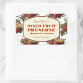 Étiquette de Étiquette de confiture de fruits méla (Sac)
