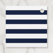 Étiquette de faveur d'ancre nautique (Dos)