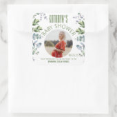 Étiquette de Faveur de Baby Shower Ajouter une Pho (Sac)