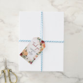 Étiquette de faveur de Baby Shower de citrouille f (Avec de laficelle)