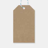 Étiquette de faveur de cadeau de remise de diplôme (Dos)