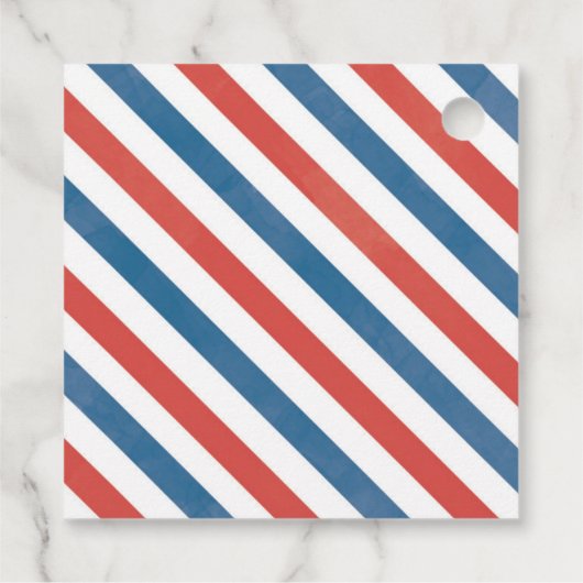 Étiquette de faveur de carte postale britannique (Dos)