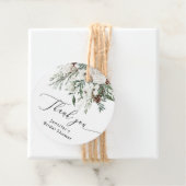 étiquette de faveur de douche de mariage de pin to (En situation)