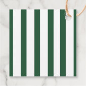 Étiquette de faveur de douche de mariage rose et v (Dos)