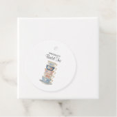 Étiquette de faveur de douche nuptiale pour le thé (En situation)