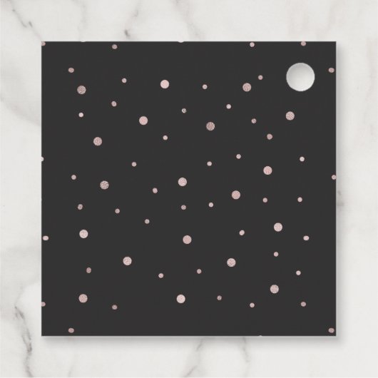 Étiquette de faveur de Kit de future mariée (Dos)