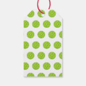 Étiquette de faveur de mariage Lime Green Main Squ (Dos)