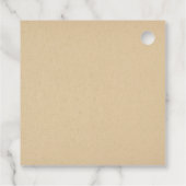 Étiquette de faveur de mariage We Do Love Cookies (Dos)