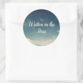 Étiquette de faveur de shower de bébé Constellatio (Sac)