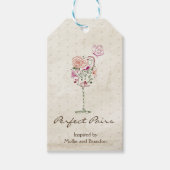 étiquette de faveur de vin (Devant)