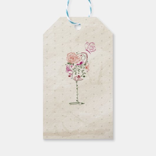 étiquette de faveur de vin (Dos)