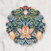 Étiquette de faveur de vol de fraise W Morris (Dos)