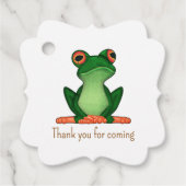 Étiquette de faveur du Prince Grenouille (Devant)