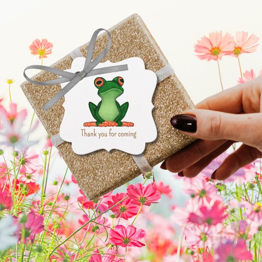 Étiquette de faveur du Prince Grenouille