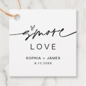 Étiquette de faveur EVERLEIGH S'more Love (Devant)