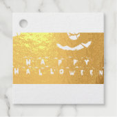 Étiquette de faveur Halloween (Devant)