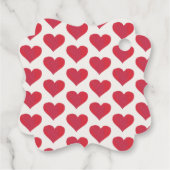 Étiquette de faveur illustrée de tableau noir méla (Dos)