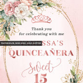 Étiquette de faveur Mis Quince Fleur rose Blush Eu